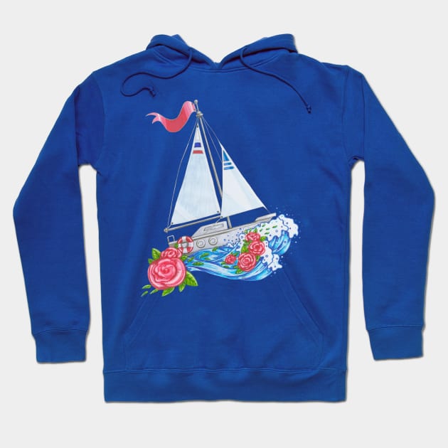 Sailboat Hoodie by bigdipper